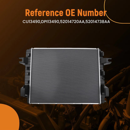 Aluminum Coolant Radiator for RAM 2500 3500 (2013–2018) 6.7L 8013490