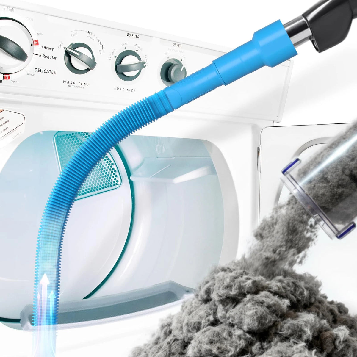 Dryer Vent Cleaner Kit for Holikme (31.5 inches x 1.3 inches)