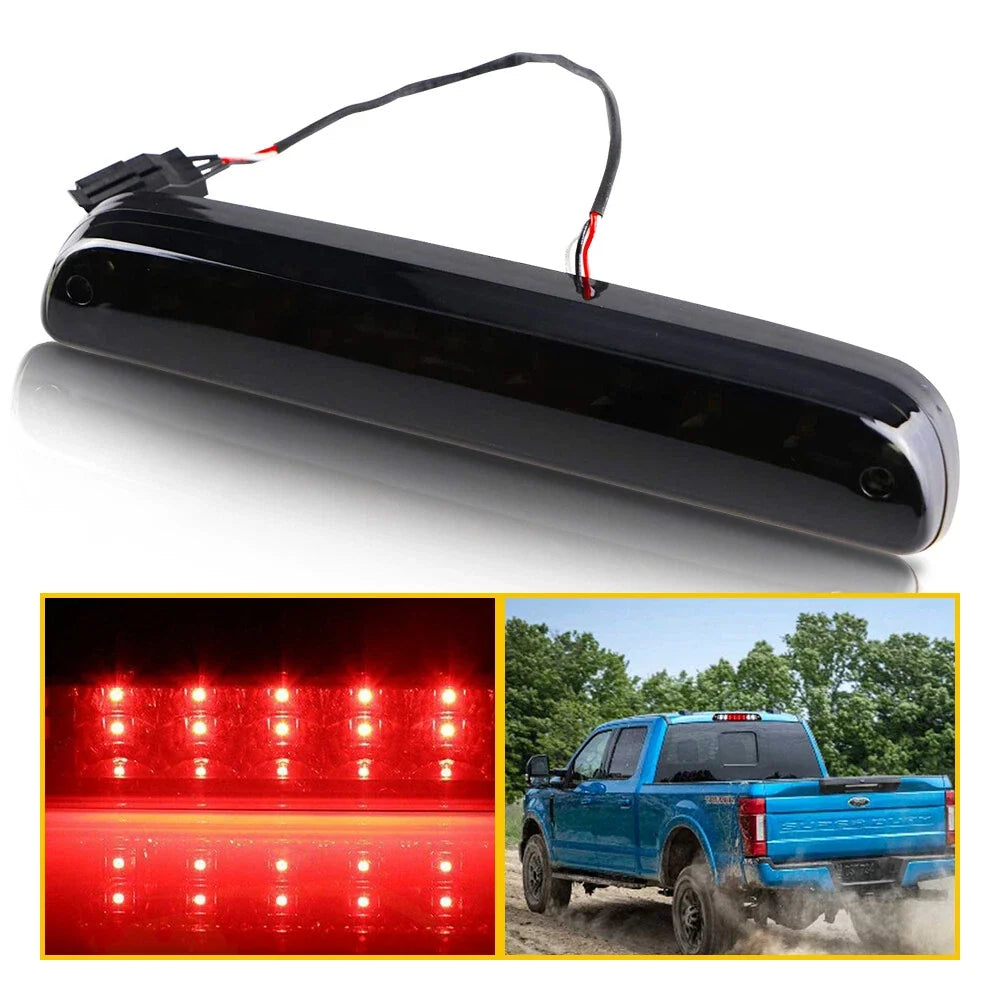 LED Third Brake Light for Ford F250 F350 F450 (1999–2016) Smoked Black