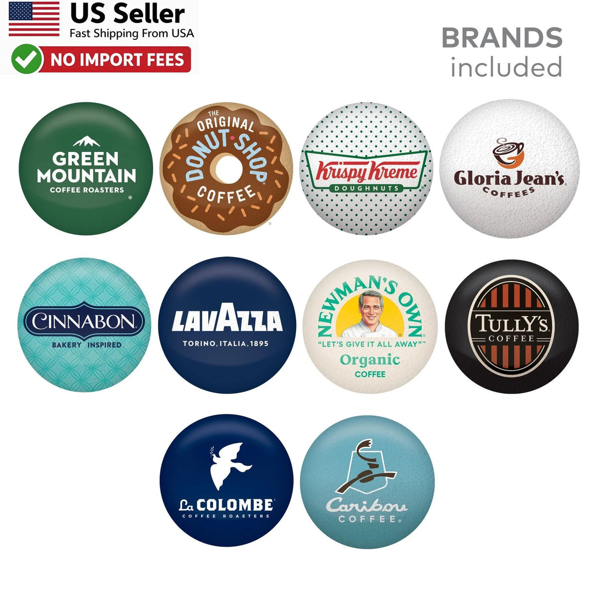40 Count K-Cup Pods Variety Pack for Keurig Coffee Makers
