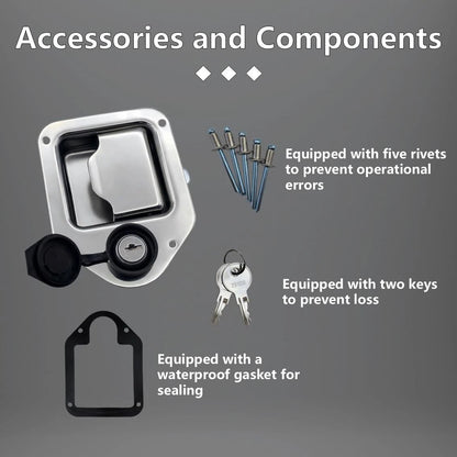 304 Stainless Steel Latch for Truck Tool Box
