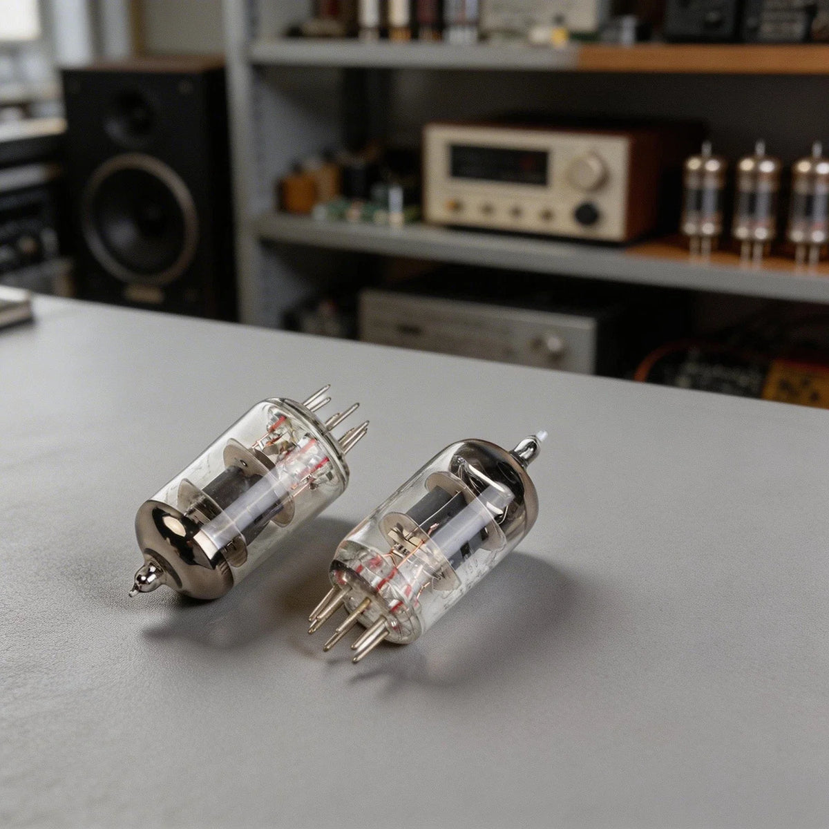 Set of 2 EV Vacuum Tubes 6J2 6J1P for PreAmp Headphone Amp Module