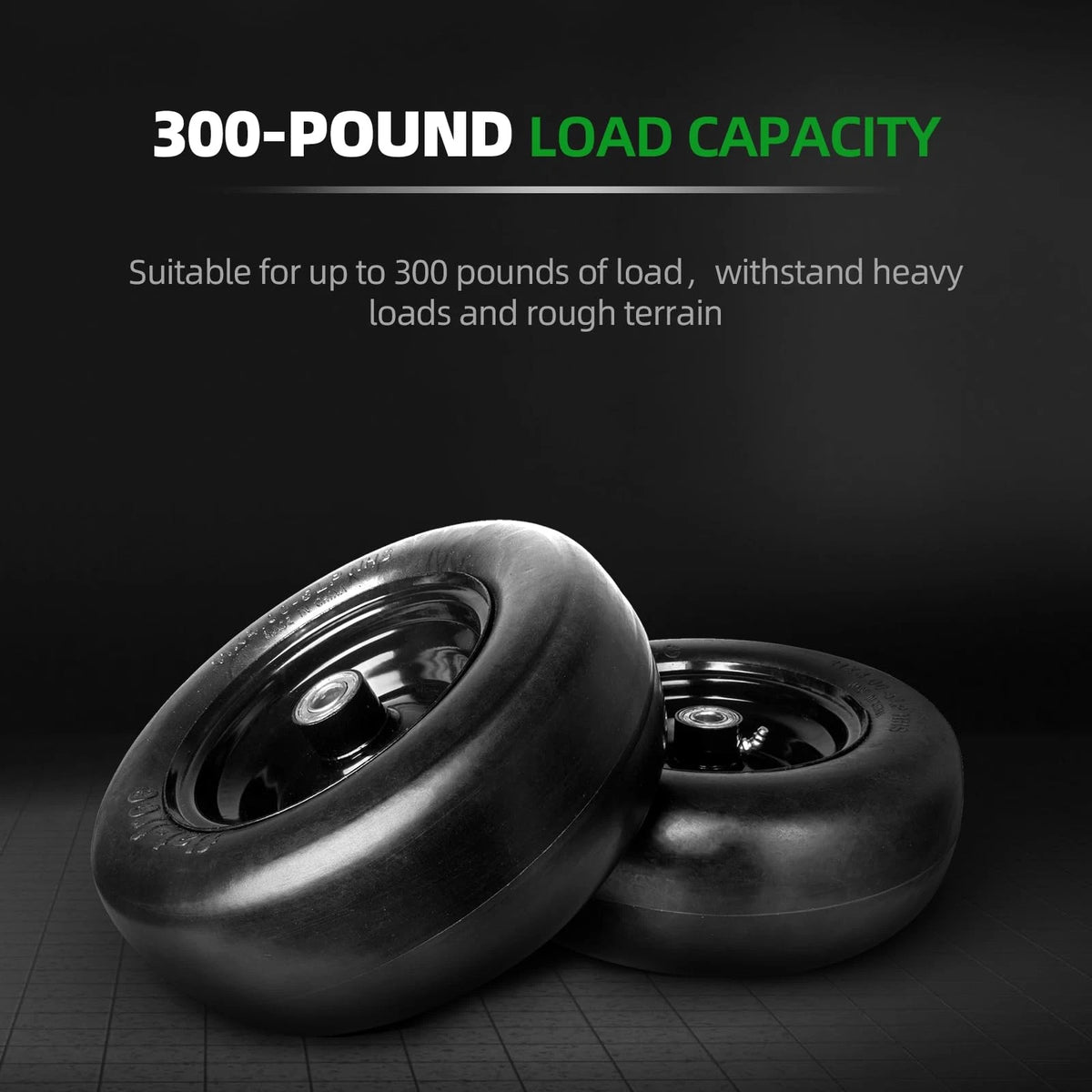 2X Flat-Free Tires 11x4.00-5 for AR-PRO