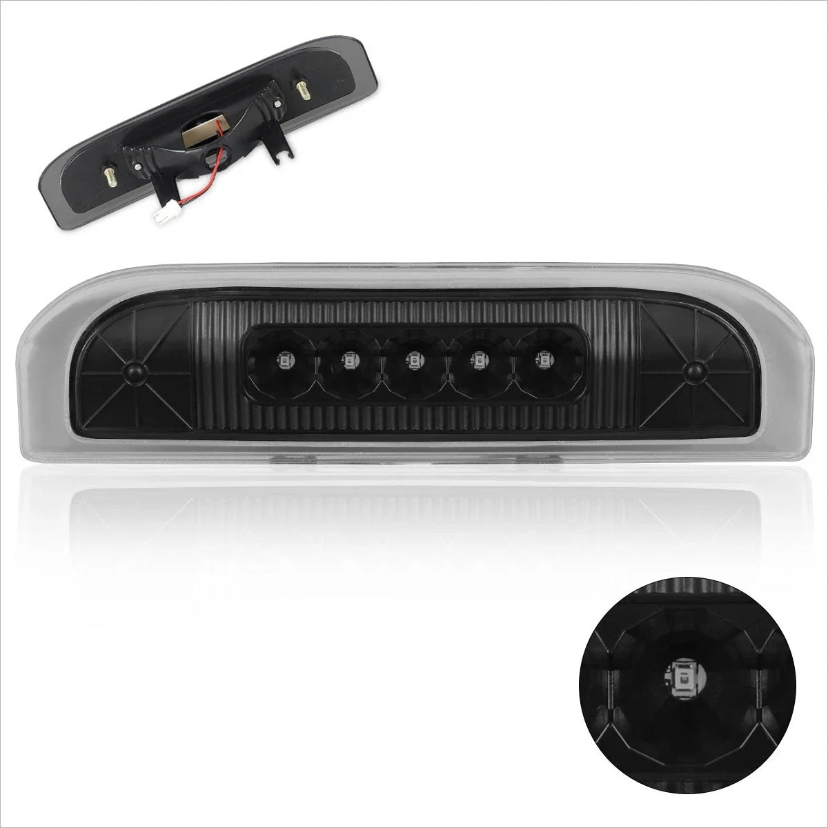 Full LED High Mount Third Tail Brake Light for Nissan Cube (2009–2014)