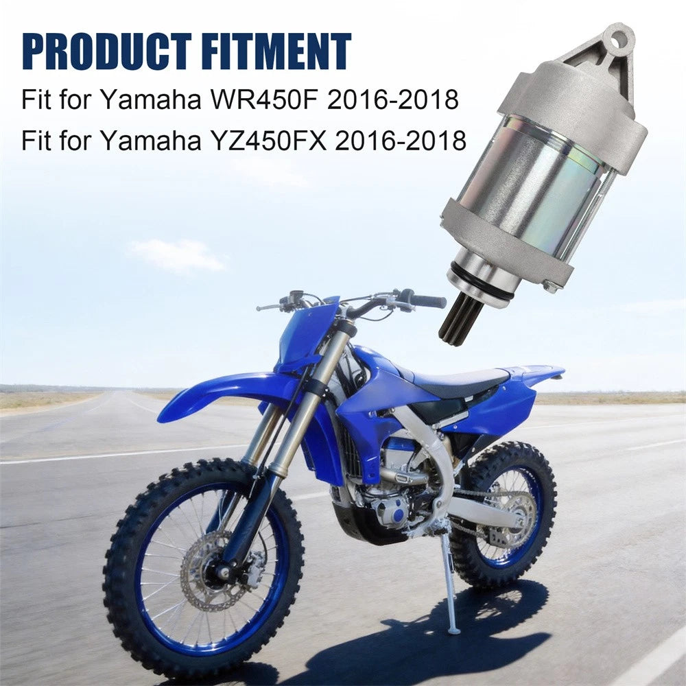 Starter for Yamaha WR 450 F YZ 450 FX (2016–2018) 2GC-81890-00-00