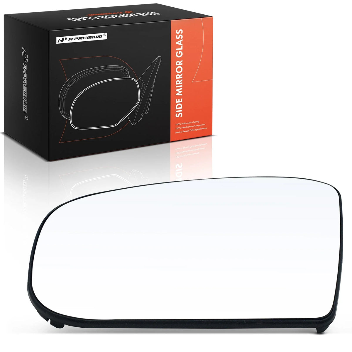 Heated Driver Power Mirror Glass for Mercedes-Benz C215 CL55 AMG (2007–2009)