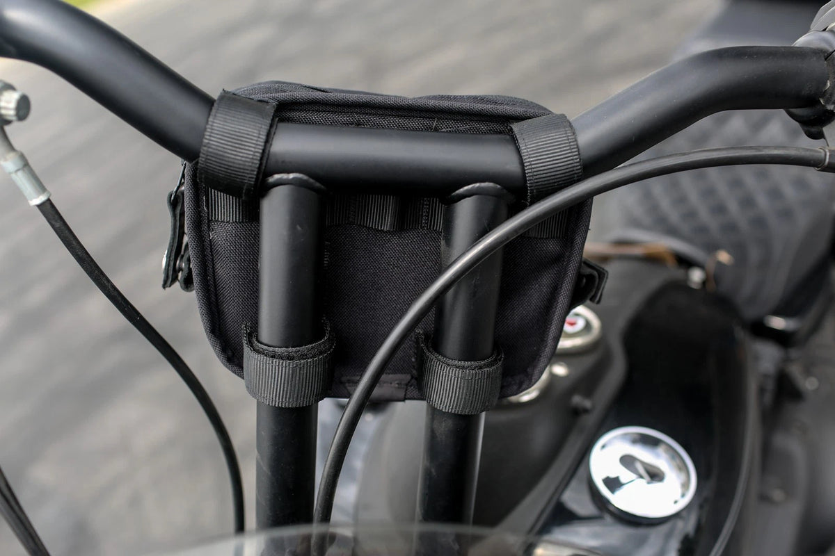 H-Bar Bag for Burly Brand (B15-1012B) - Black