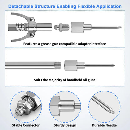 5PCS Grease Gun Needle Tips for Automotive Use