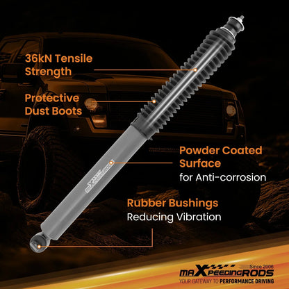 Set of 2 Lift G1 Front Shock Absorbers for Jeep Wrangler TJ/Cherokee XJ (1984–2006)