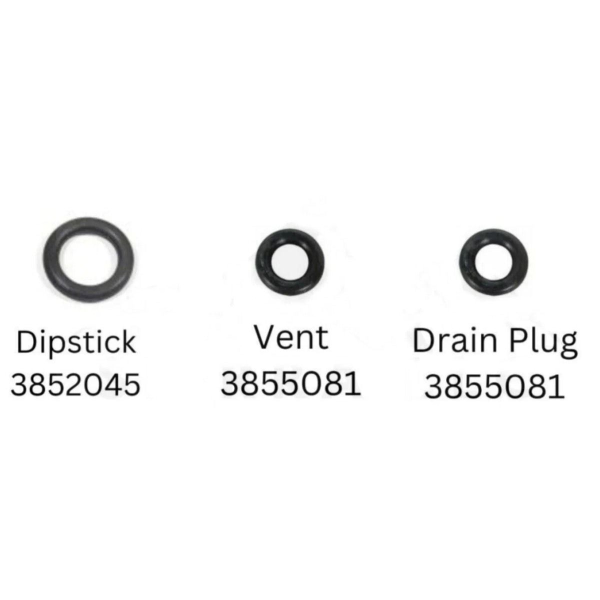 Duoprop Gearlube O-Rings for Volvo Penta