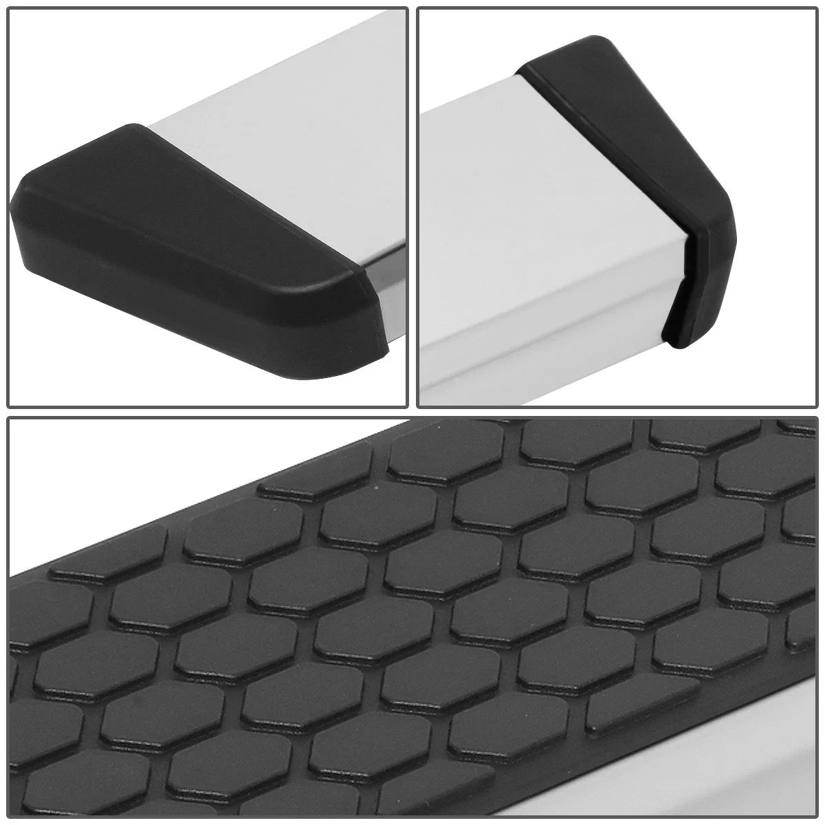 5" SS Nerf Bar Running Boards for Ford F150-F350 (2015–2022)