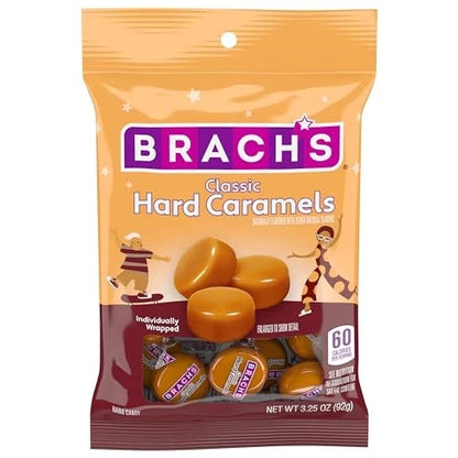 Caramel Hard Candy for Brach's Nips (Pack of 12)