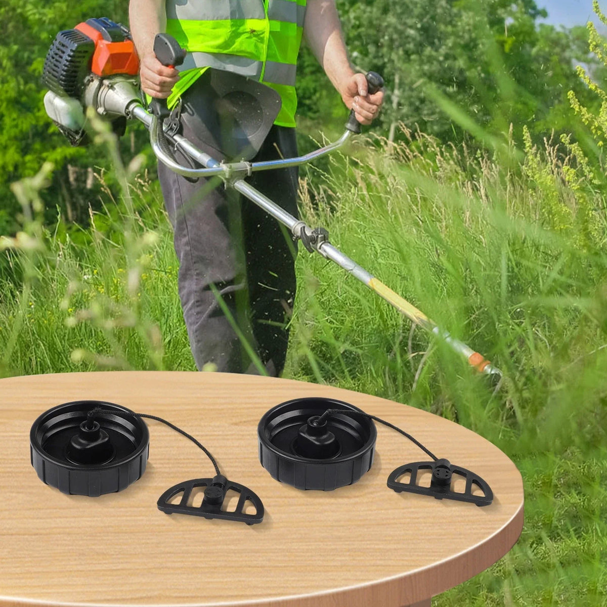 Set of 2 Fuel Caps for MS170 MS180 Chainsaw (2017–2018)