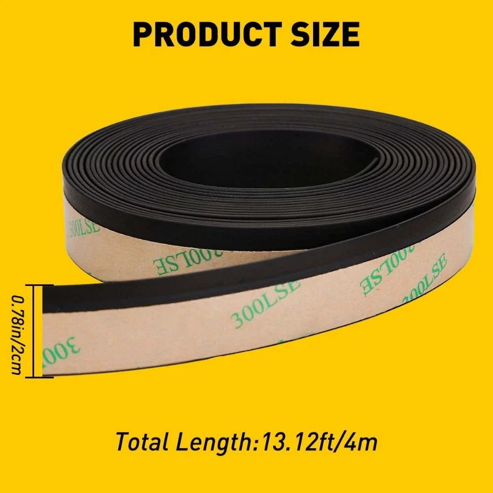 Set of 4 Car Door Trunk Seal Strip Weatherstrip for