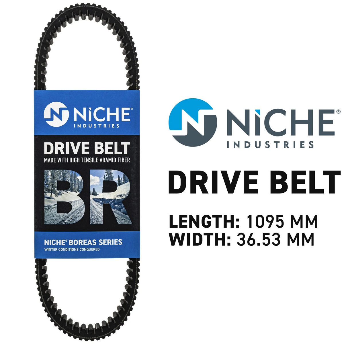 Drive Belt for Arctic Cat ZR 900 Sno-Pro EFI (2004–2005) 0627-032, 519-CDB2361T