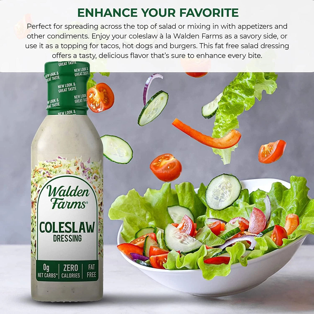 Calorie-Free Coleslaw Dressing for All Makes and Models (Pack of 1)