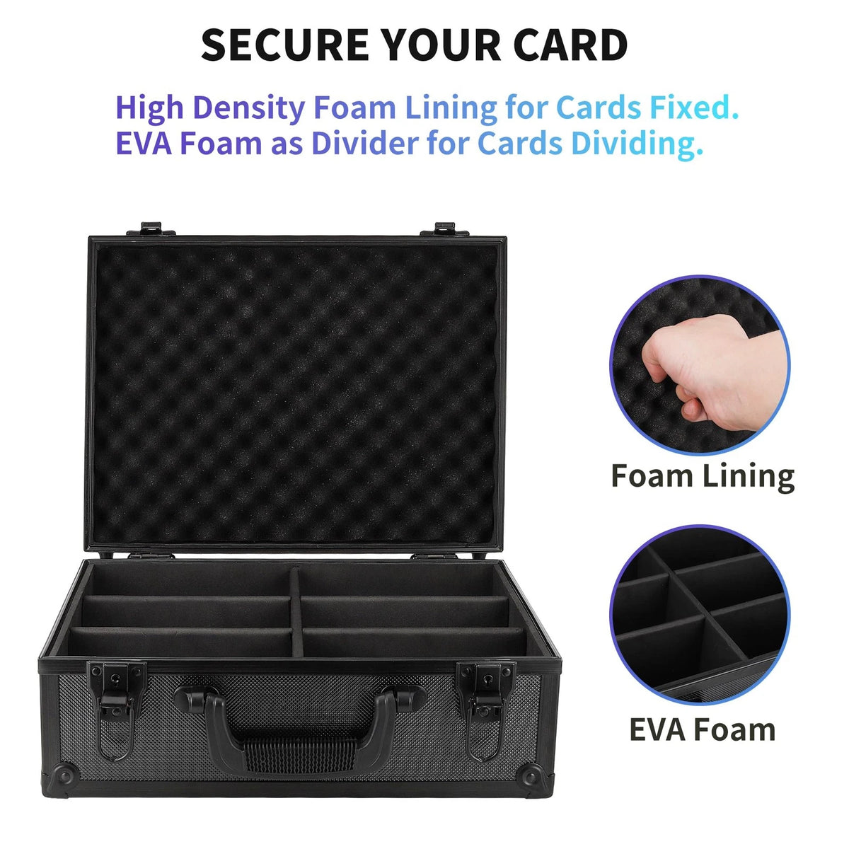 Toploader Storage Box for 3" x 4" 35pt Rigid Card (Top XL, Black)