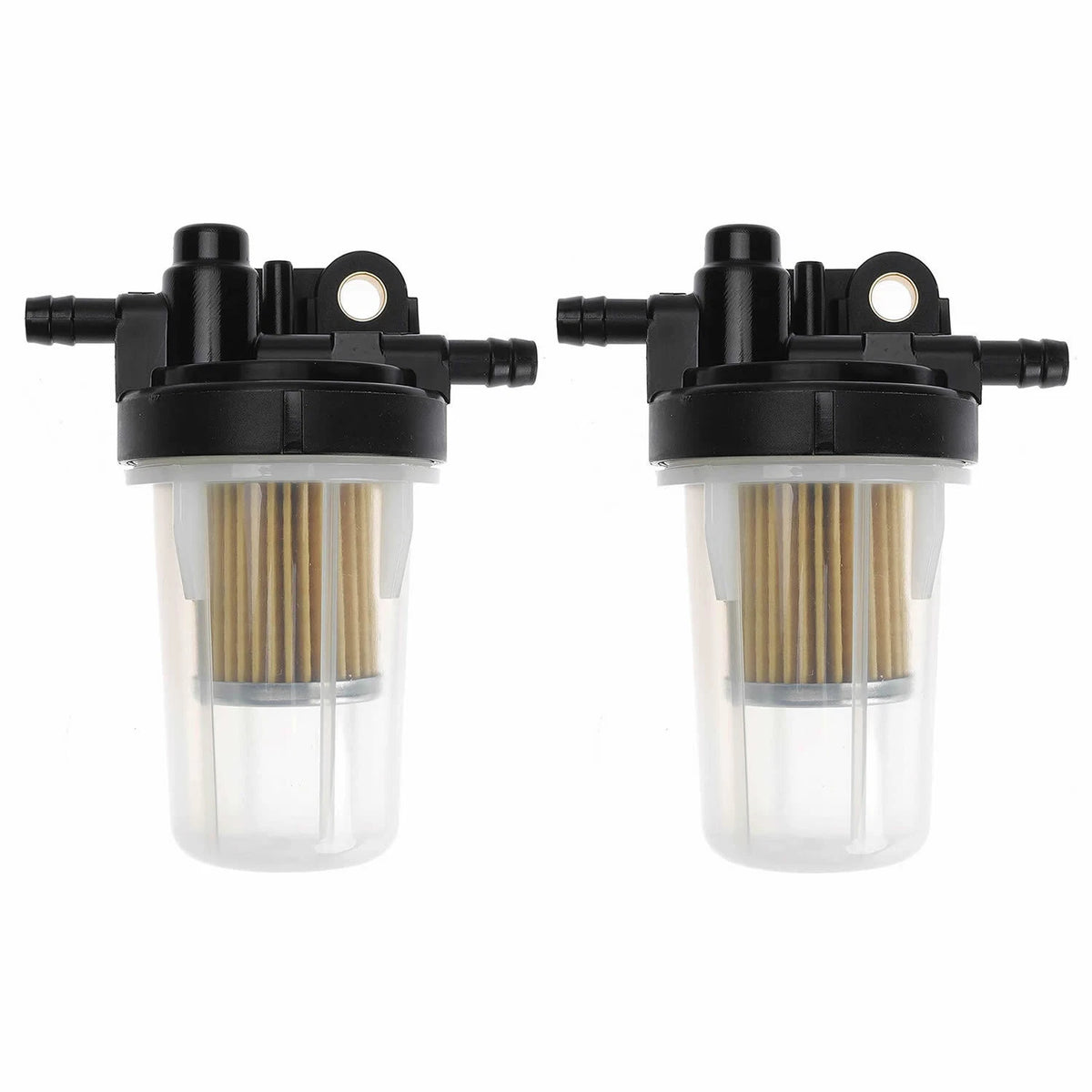 Set of 2 Fuel Filter Assembly for Kubota B3030 B7400 B7410 B7500 B7510 (6A320-58862, 6A320-58860, 6A320-59912)