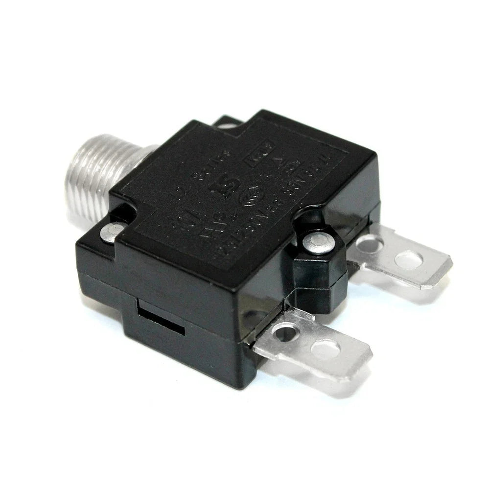 15 Amp Breaker Thermal Circuit for Boat (Panel Mounting, Push-to-Reset)
