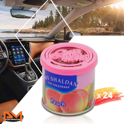 Shaldan Air Freshener Peach Scent 80g for Car/Office/Home