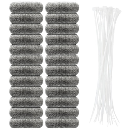 24 PCS Lint Traps for Washing Machine (Compatible with Most Models)