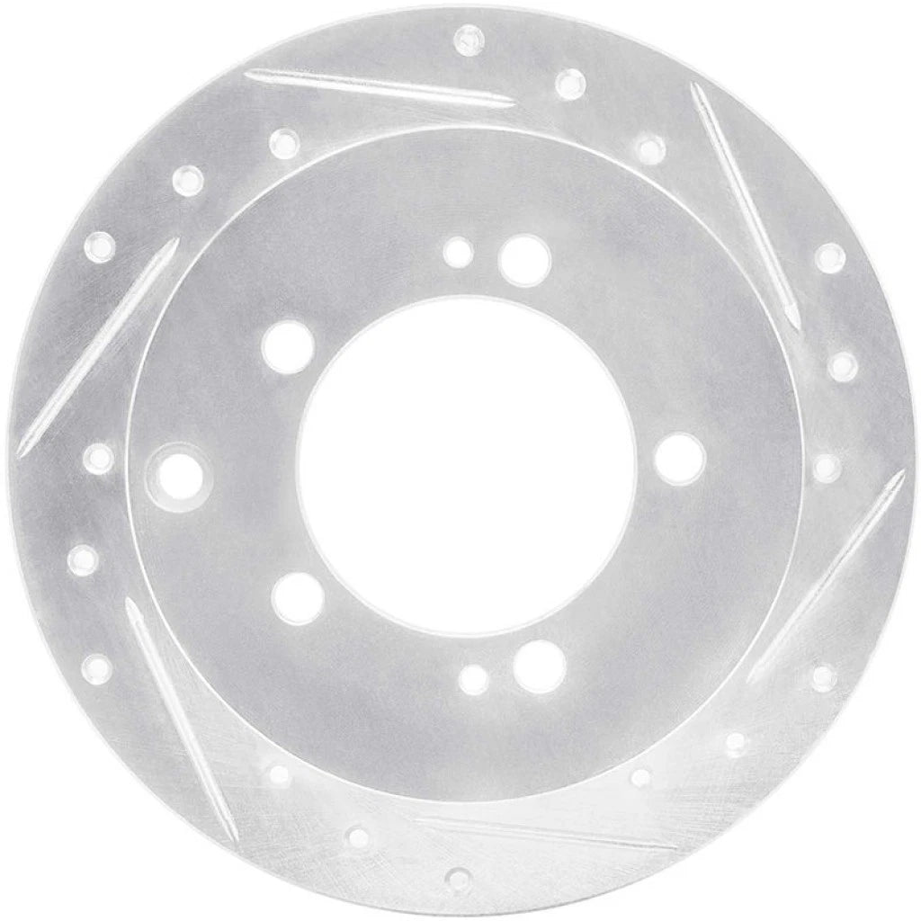 Rotor Set for Mitsubishi Outlander (2005–2006) ALX-PAU-DF-7512-72084-CLA2, Drilled and Slotted