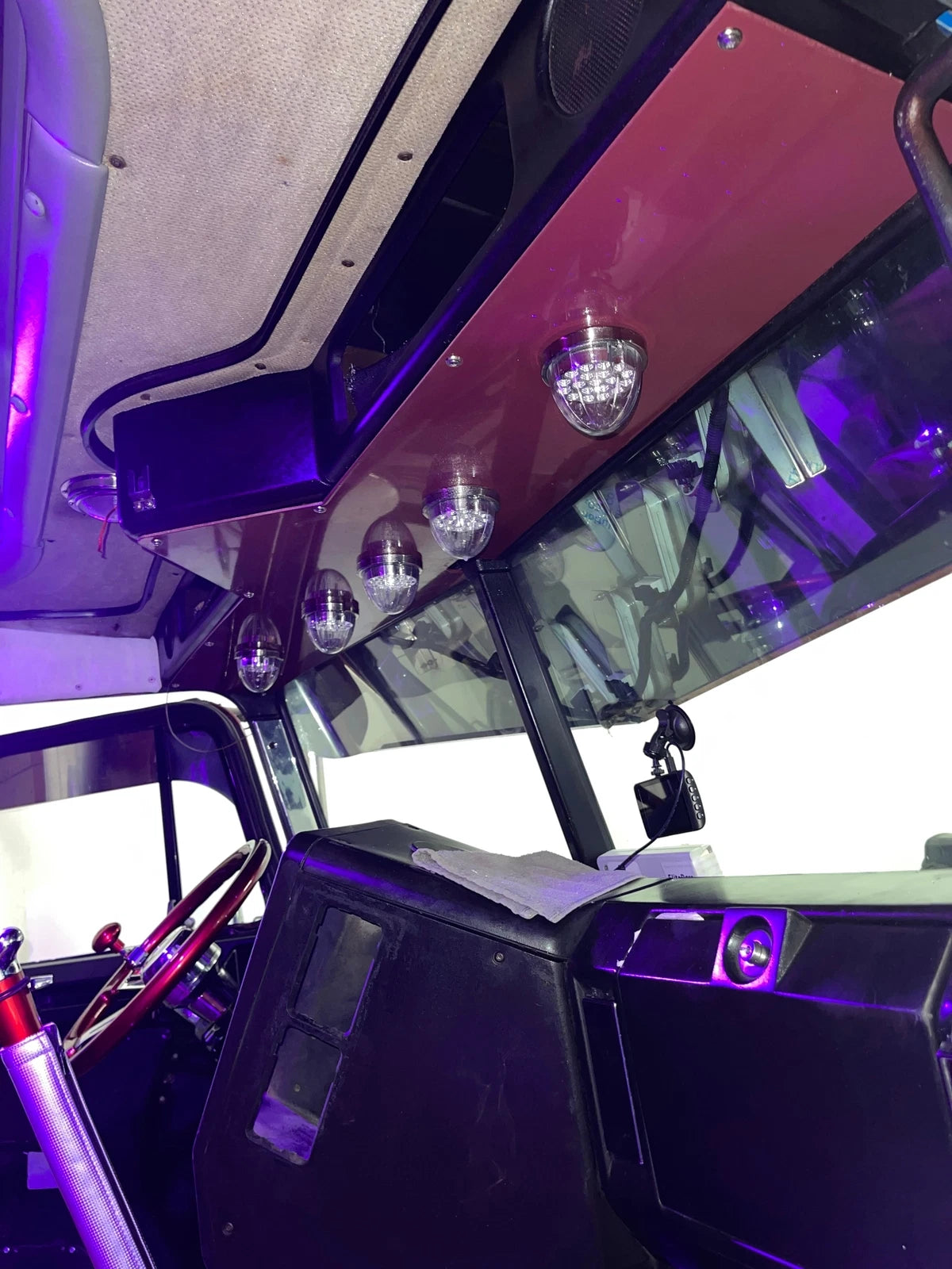Over Dash Lights Panel for Freightliner Classic (Color Upon Request) 63800273900141