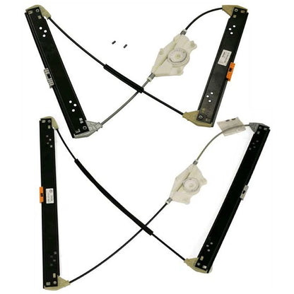 Set of 2 Window Regulators for Porsche (2003–2010) - 95553346203, 95554246204