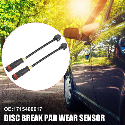 2X Brake Pad Wear Sensor for Mercedes-Benz SL500 (1715400617)