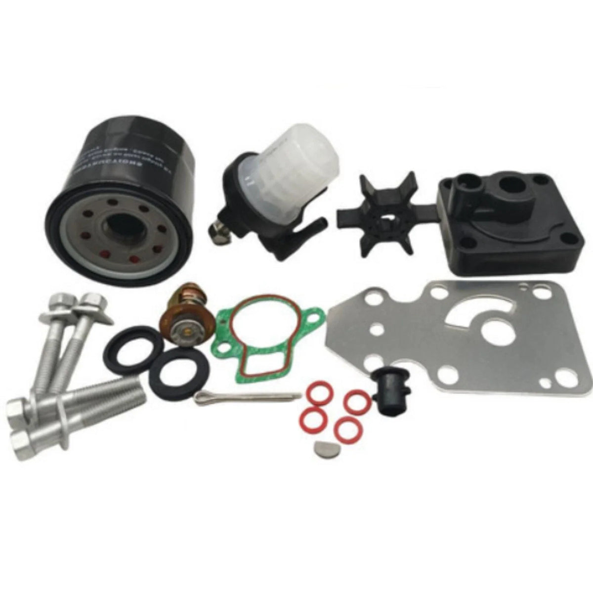 Yamaha Outboard Maintenance Service Kit for 9.9HP 15HP (63V-W0078-01, 62Y-12414-00)