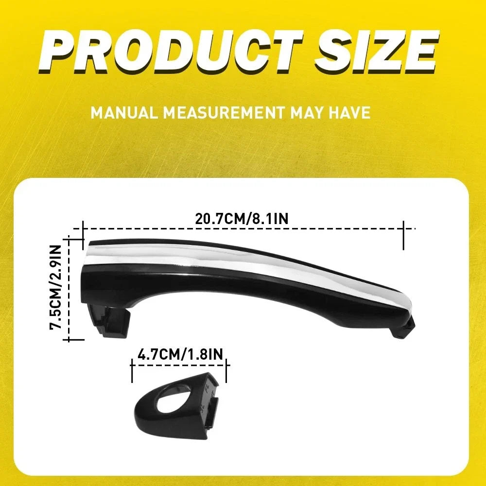 Set of 1 Front Driver Left Side Exterior Door Handle for Azera (2006–2011)