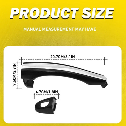 Set of 1 Front Driver Left Side Exterior Door Handle for Azera (2006–2011)