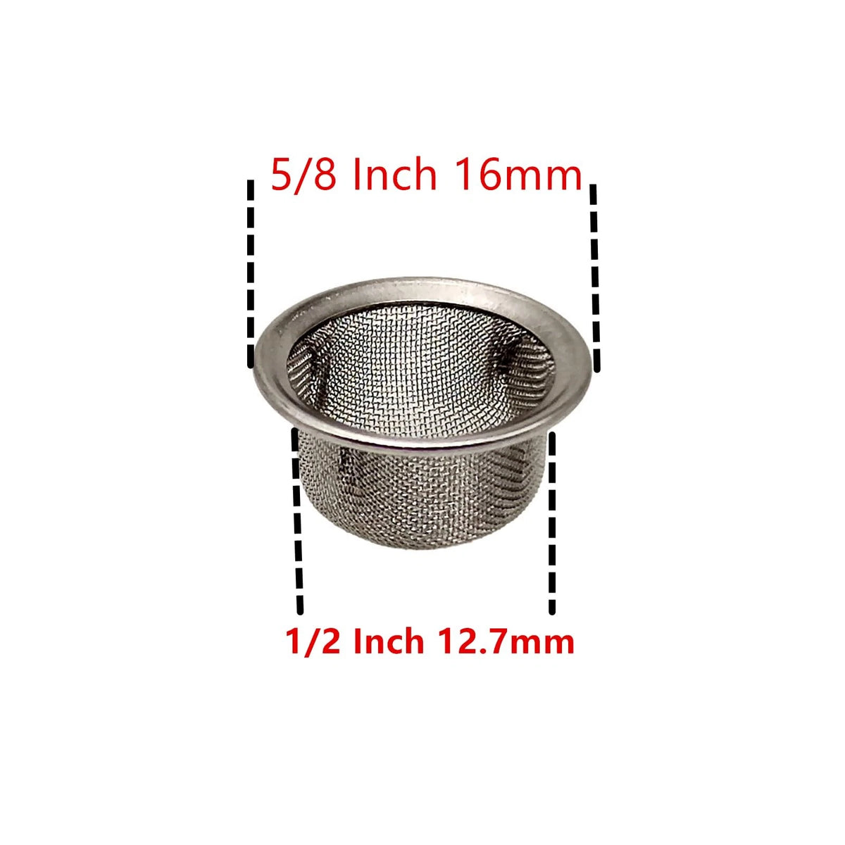 20pcs 0.5 Inch Pipe Screens for Various Applications