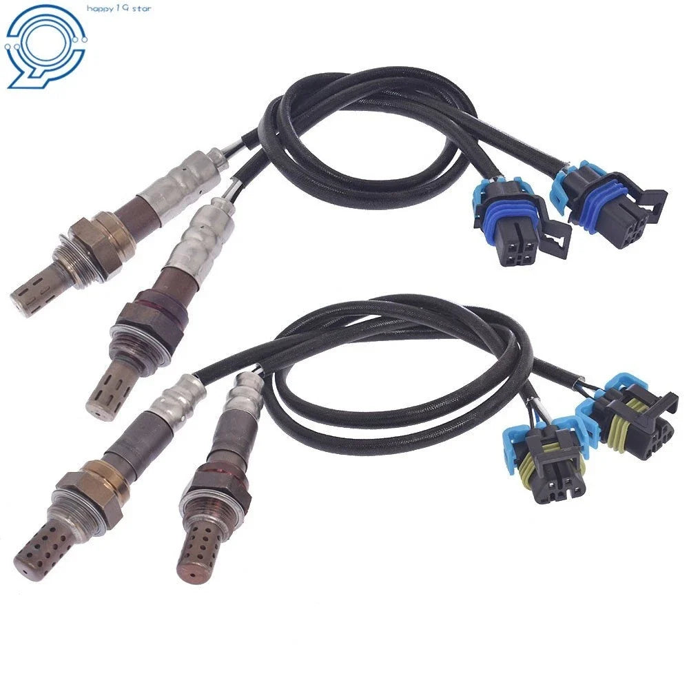 Set of 4 Oxygen Sensors for Chevy Avalanche/Suburban 1500/Tahoe (2002–2006)