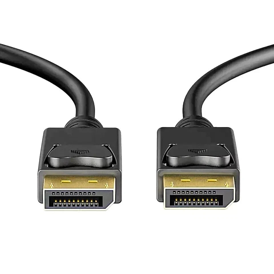 Displayport to Display Port Cable DP Male to Male 4K HD 6ft/10ft