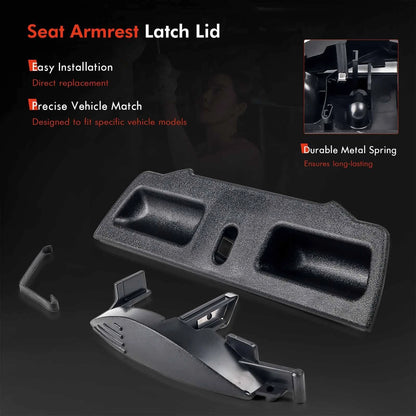 Center Console Jump Seat Armrest Lid Latch for Chevy