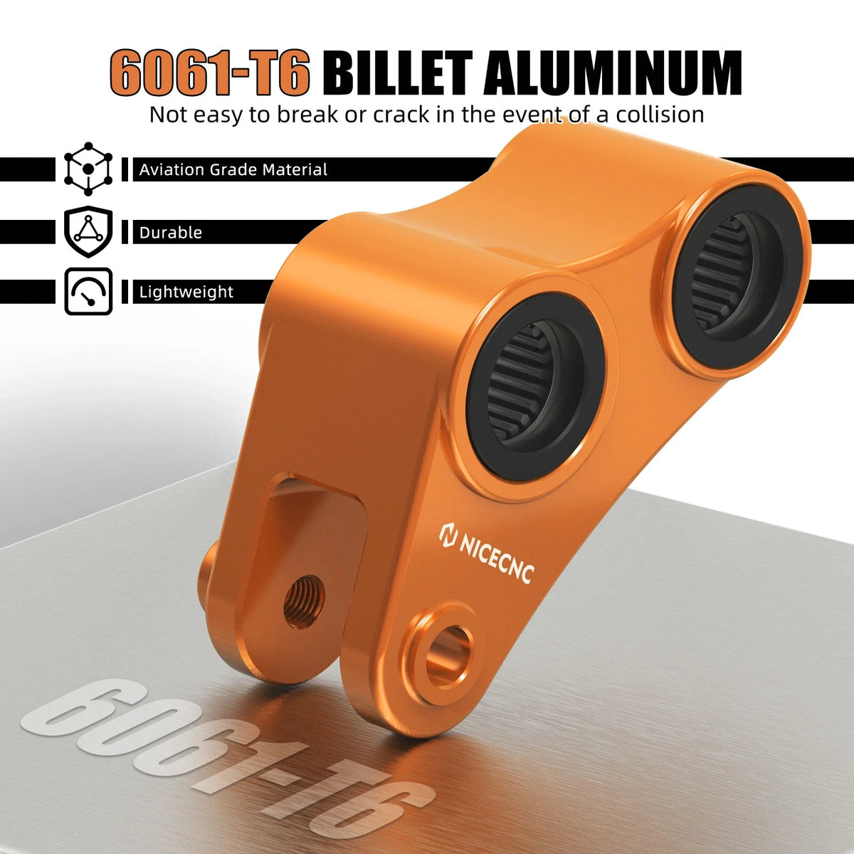 Rear Lowering Link 40mm for KTM 690 Enduro 690 Enduro R 690 SMC S690 MC R (2008–2018)