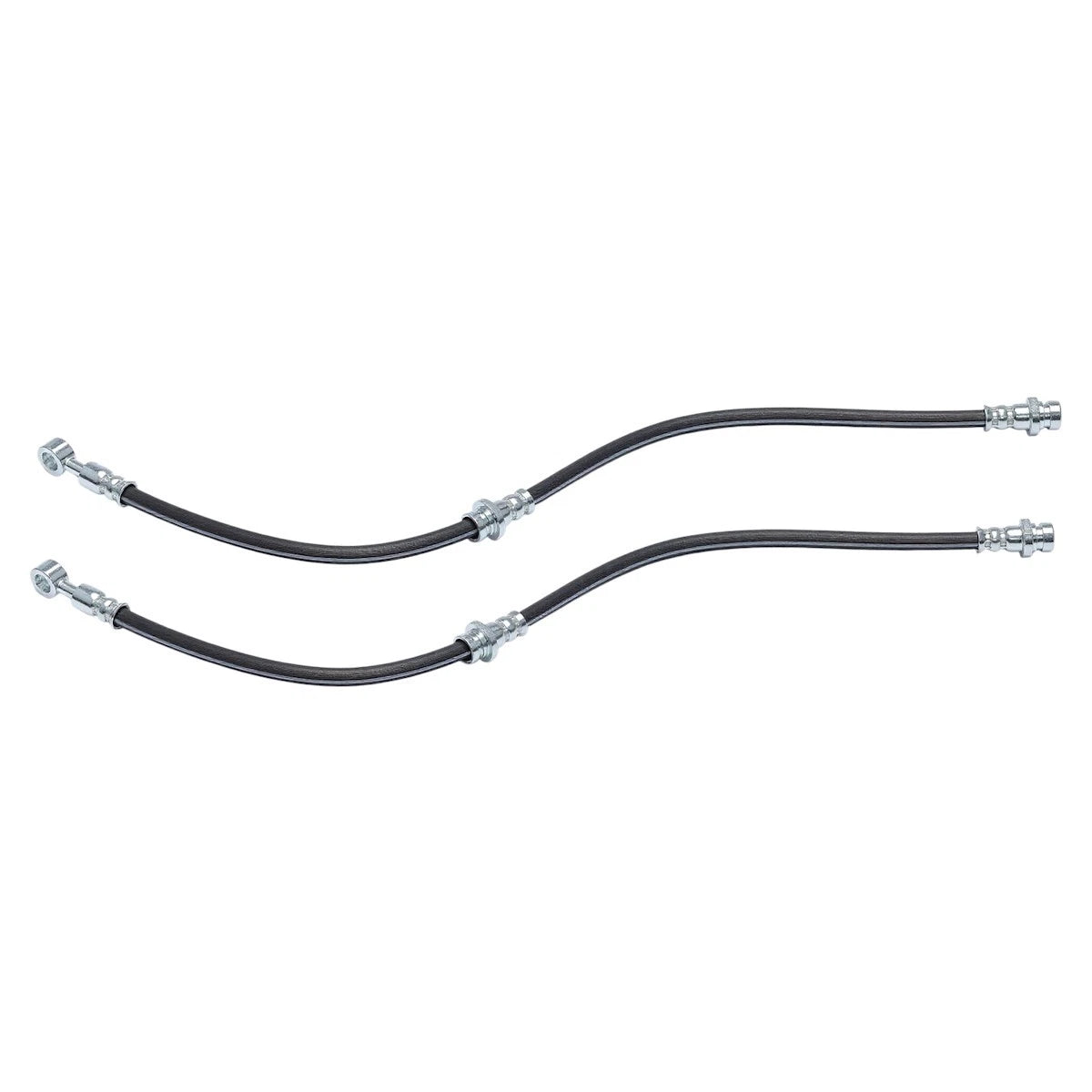 Set of 2 Brake Hoses for Mitsubishi Endeavor (2004–2011) 18021881, MR569290