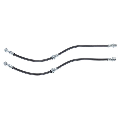 Set of 2 Brake Hoses for Mitsubishi Endeavor (2004–2011) 18021881, MR569290