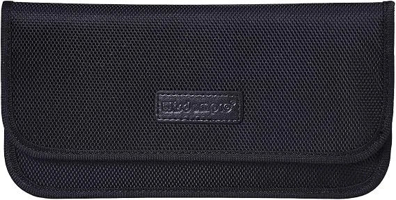 Wisdompro Faraday Bag for RFID Signal Blocking (7.5 x 3.5 inches)