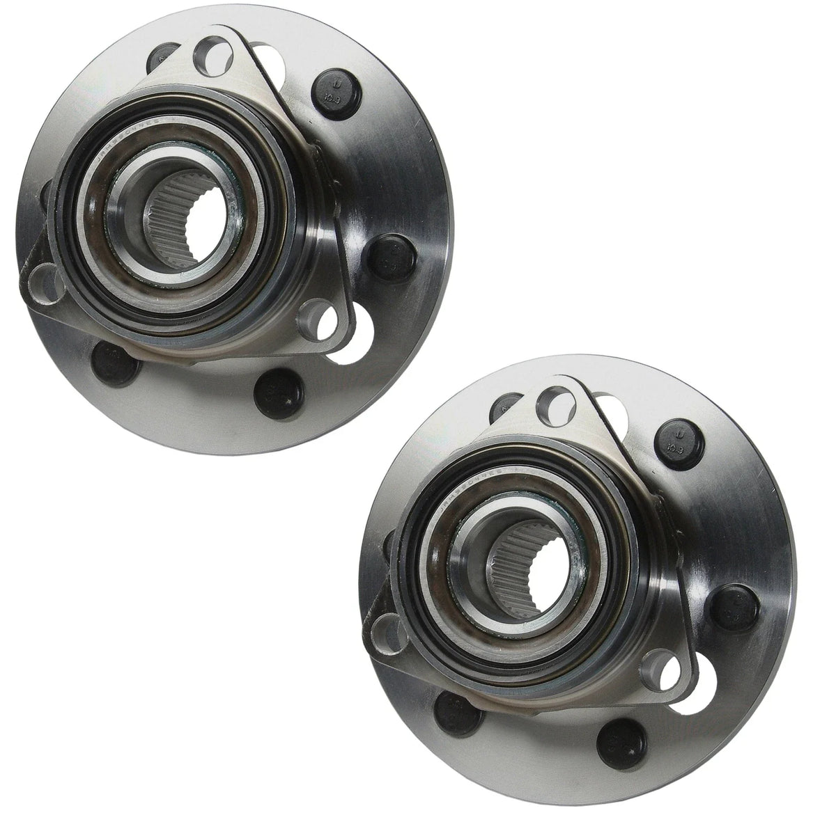 Set of 2 Front Moog Wheel Bearing Hub Assembly for Chevy GMC K1500 K2500 (1990–1999)