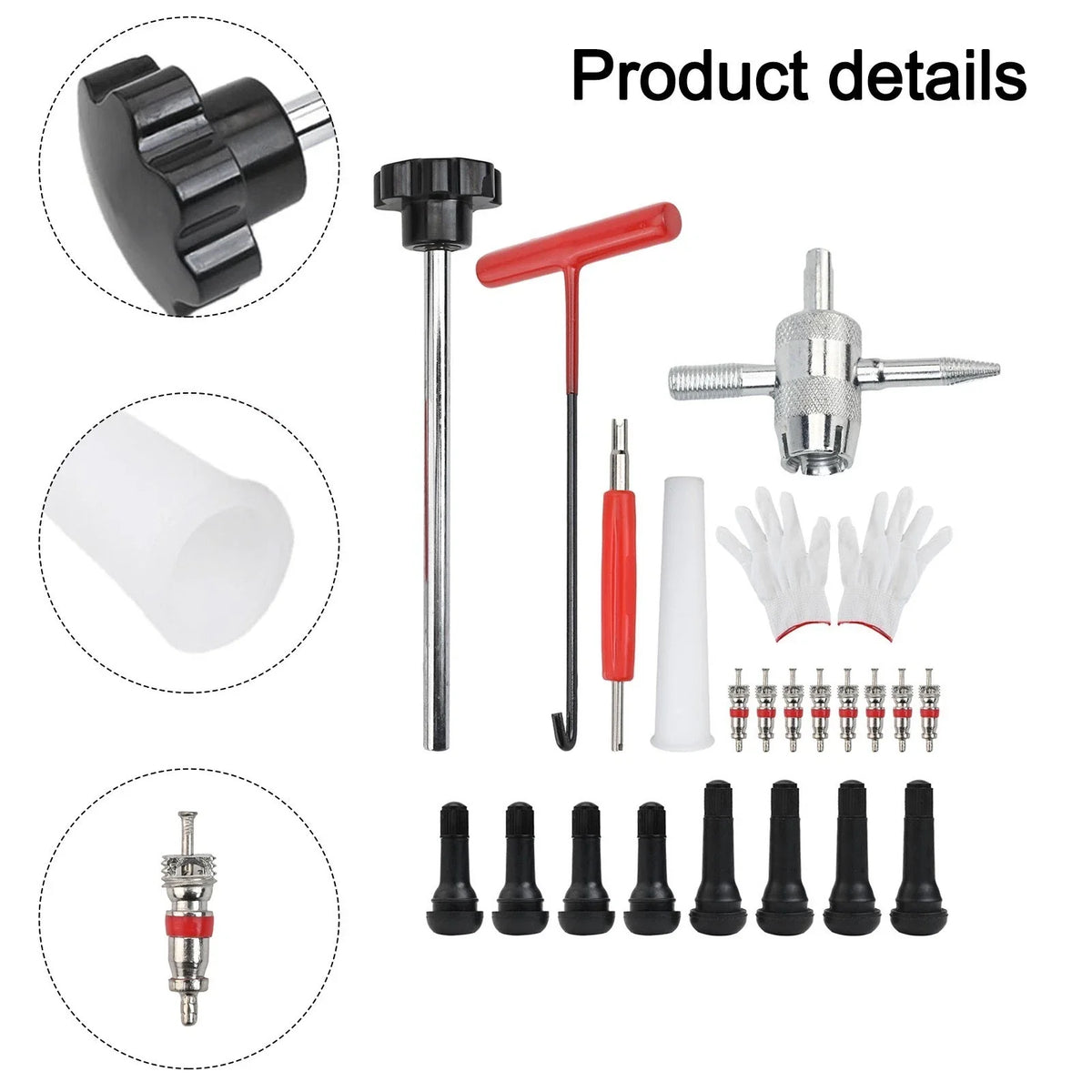 Tire Maintenance Tool Kit for Universal Use (2010–2023)