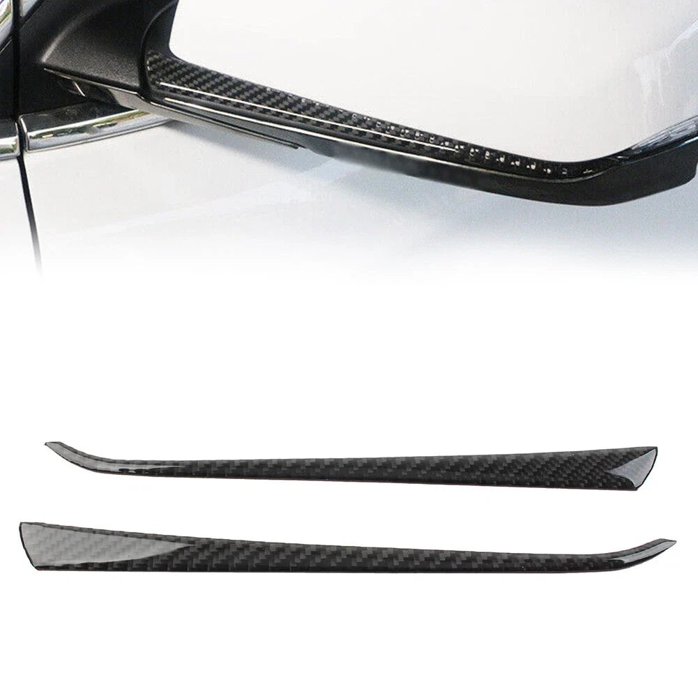 2 Pcs Rear View Side Mirror Strip Trim for Chevrolet Equinox (2018–2021)