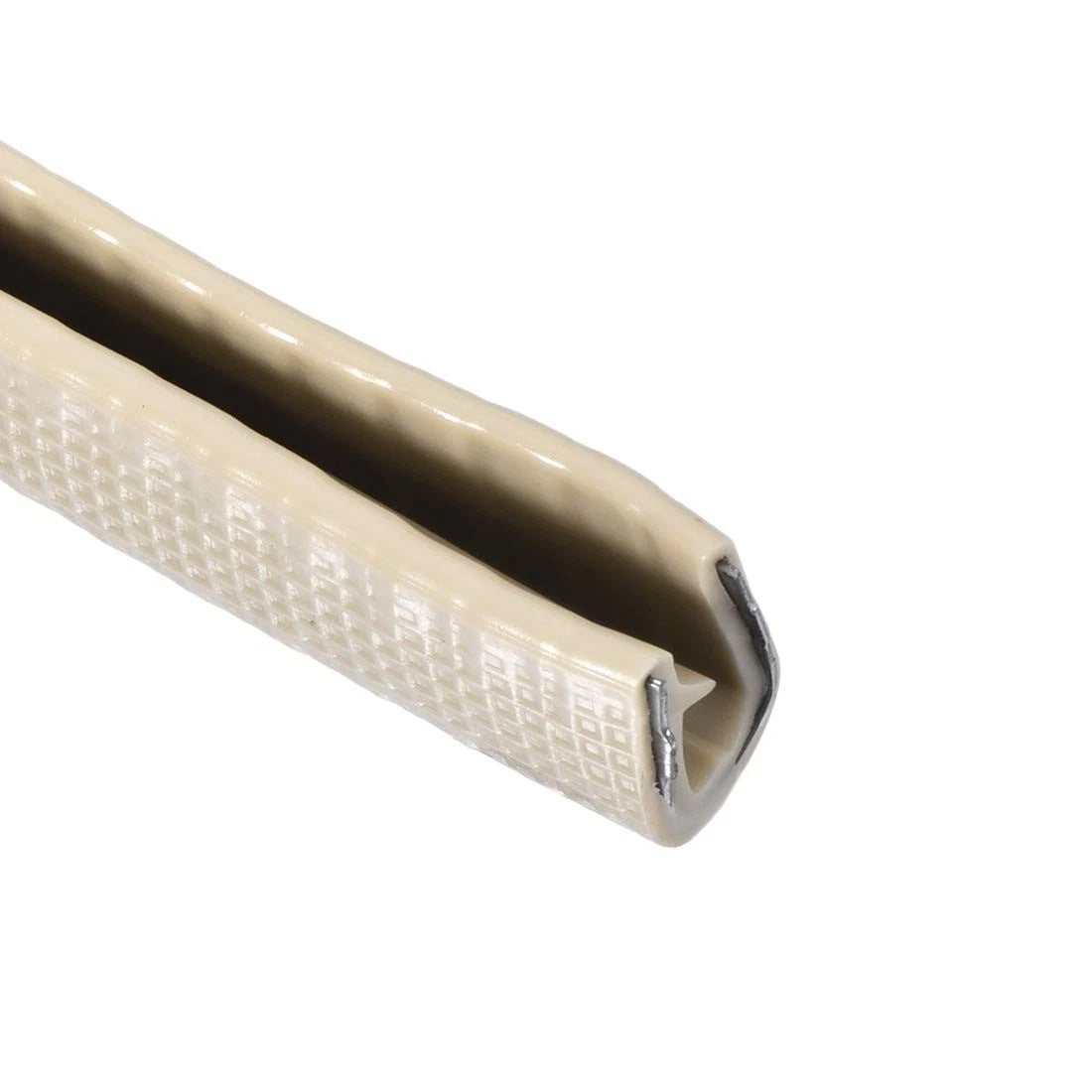 Edge Trim U Seal Extrusion for Universal Fit (16.4Ft) Beige U Channel