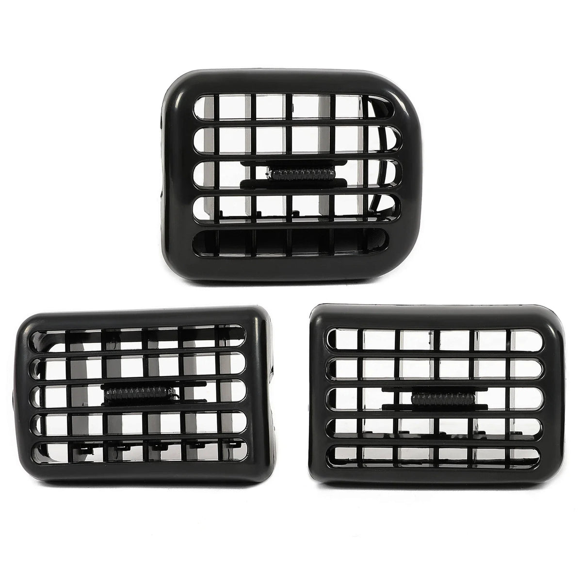 3PC A/C Air Heater Dash Bezel Vents for Dodge Ram 1500 2500 3500 (1998–2002)