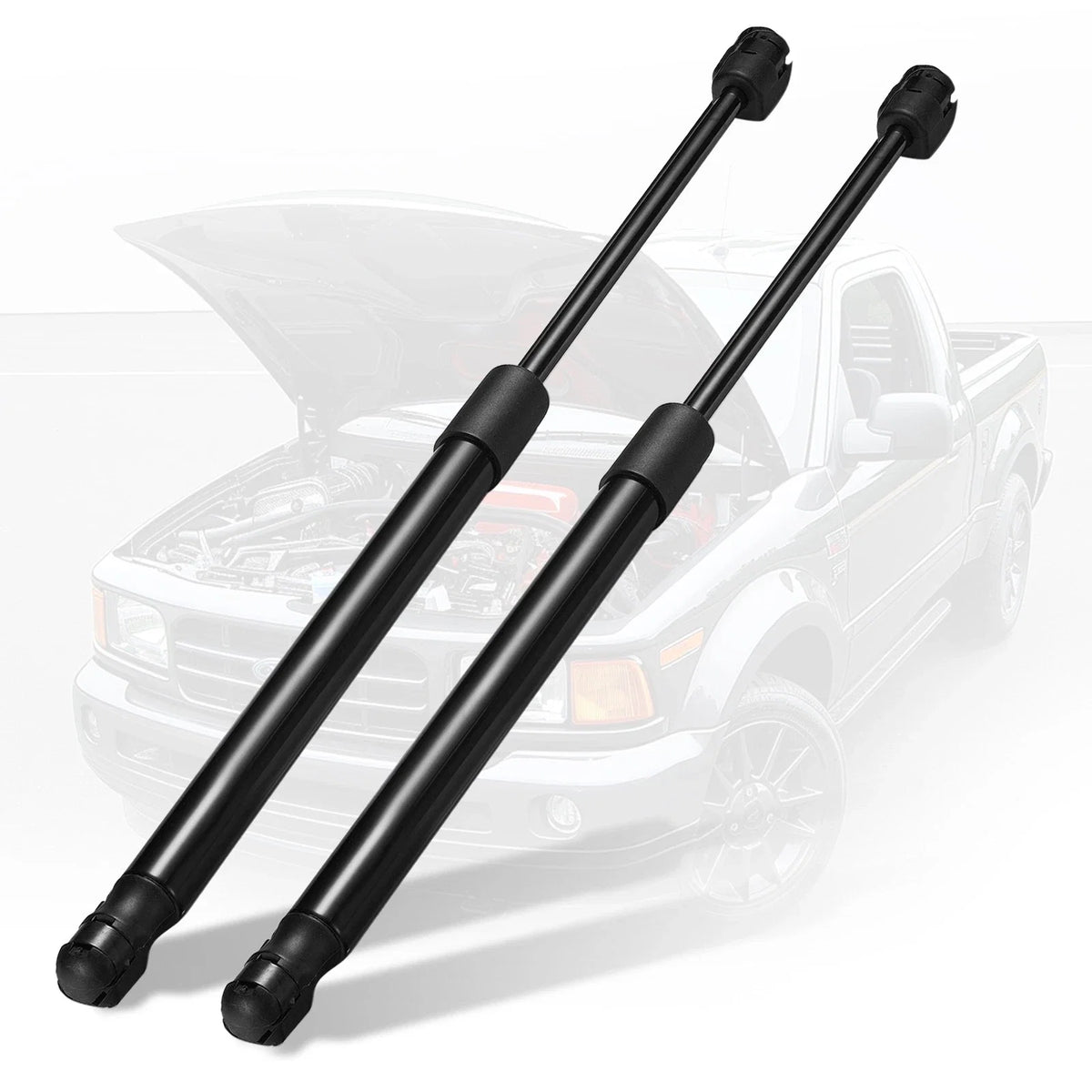 Set of 2 Rear Hatch Glass Gas Lift Supports Struts for Ford Excursion (2000–2005)