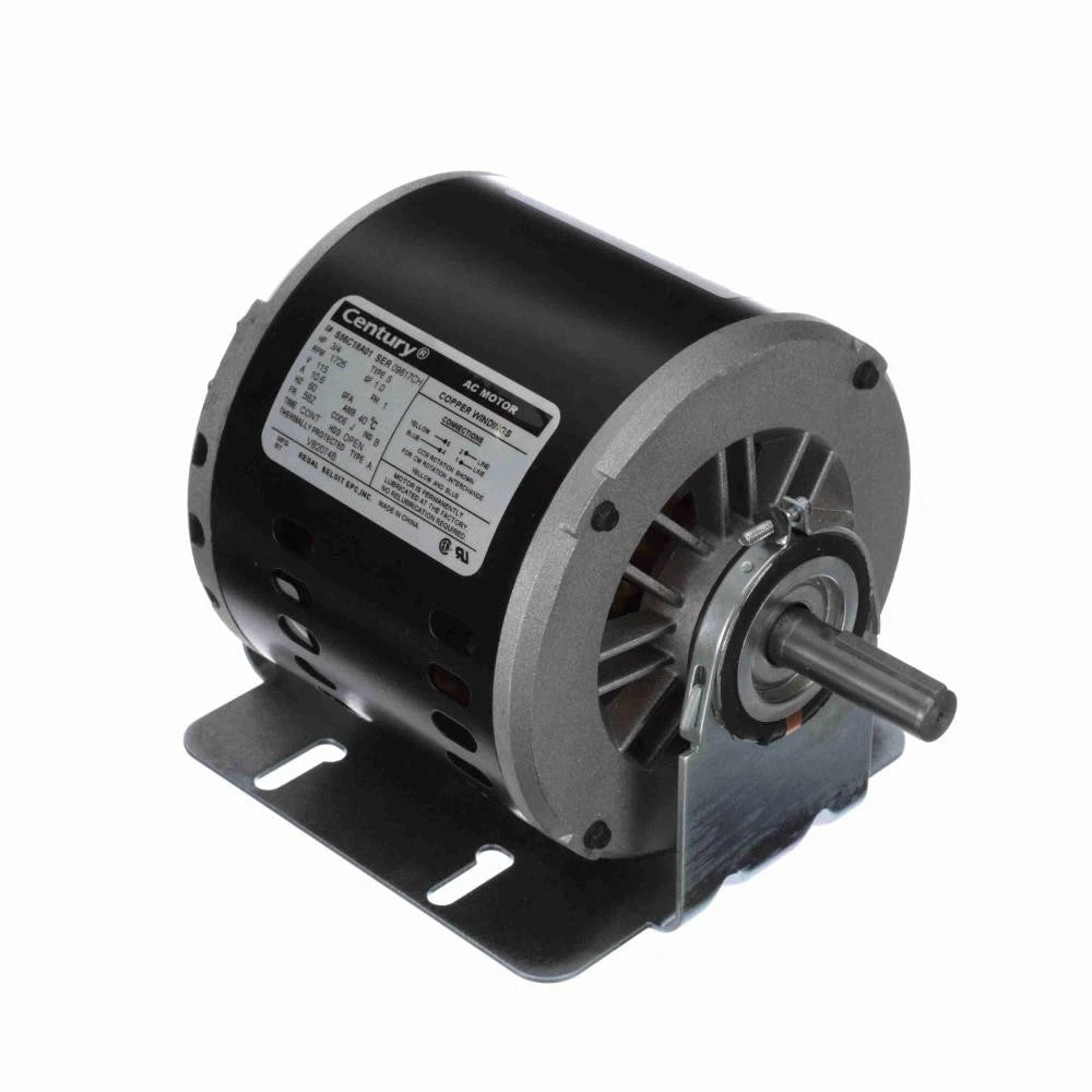 VB2074B Century Motor 1725 RPM for Evaporative Cooler (HVAC System)