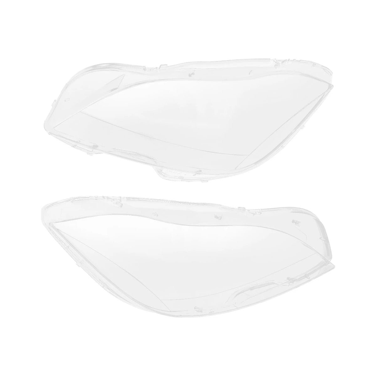 Set of 2 Clear Headlamp Lens Covers for Mercedes-Benz GLK X204 (2013–2015)
