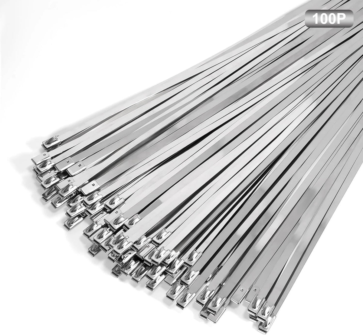 100 Pack Heavy Duty UV Resistant 24 Inch Zip Ties