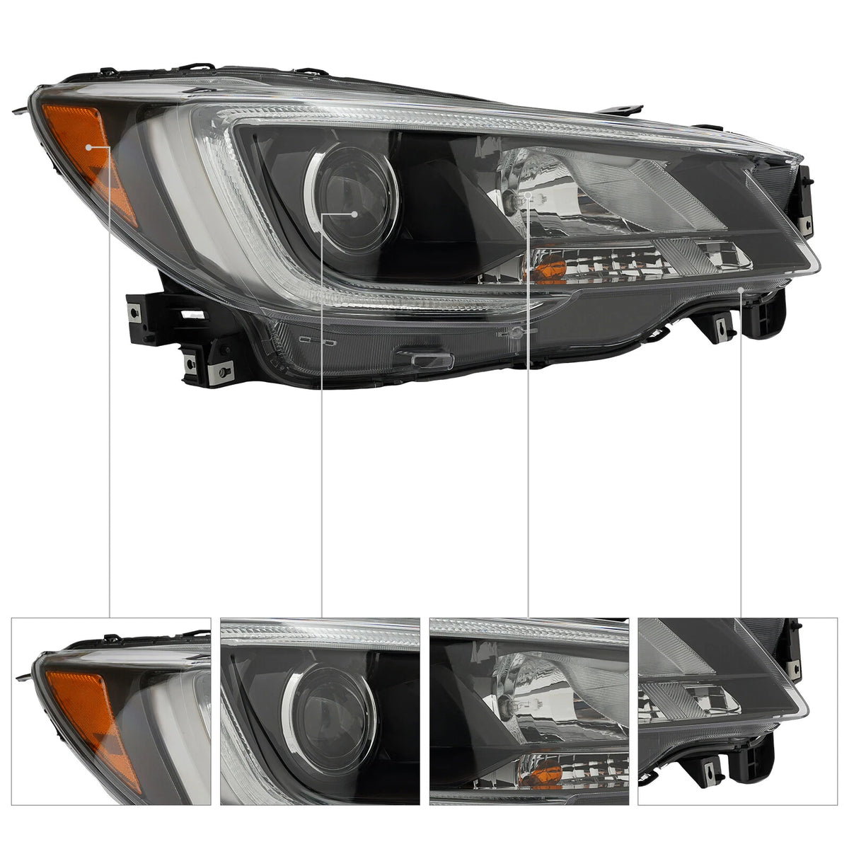 Halogen LED Headlight for Subaru Legacy/Outback (2018–2019) 84001AL10A